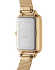 Daniel Wellington Quadro 20X26 Pressed Evergold Lumine Gold & White Watch