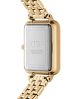 Daniel Wellington Quadro 20x26 5-Link Gold & White Watch