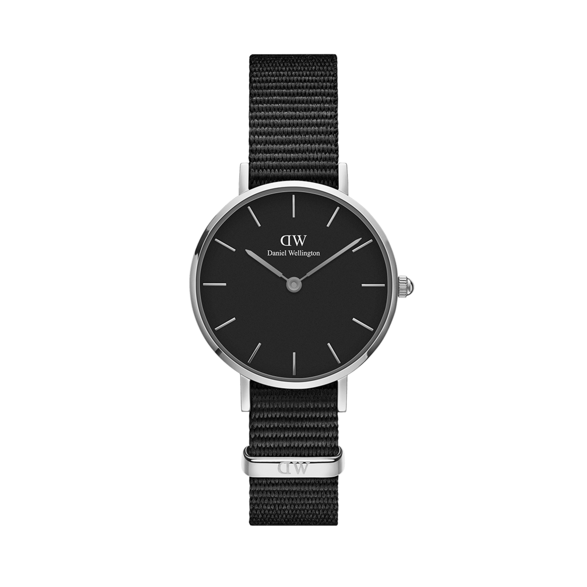 Daniel Wellington Petite 32 Cornwall Silver & Black Watch