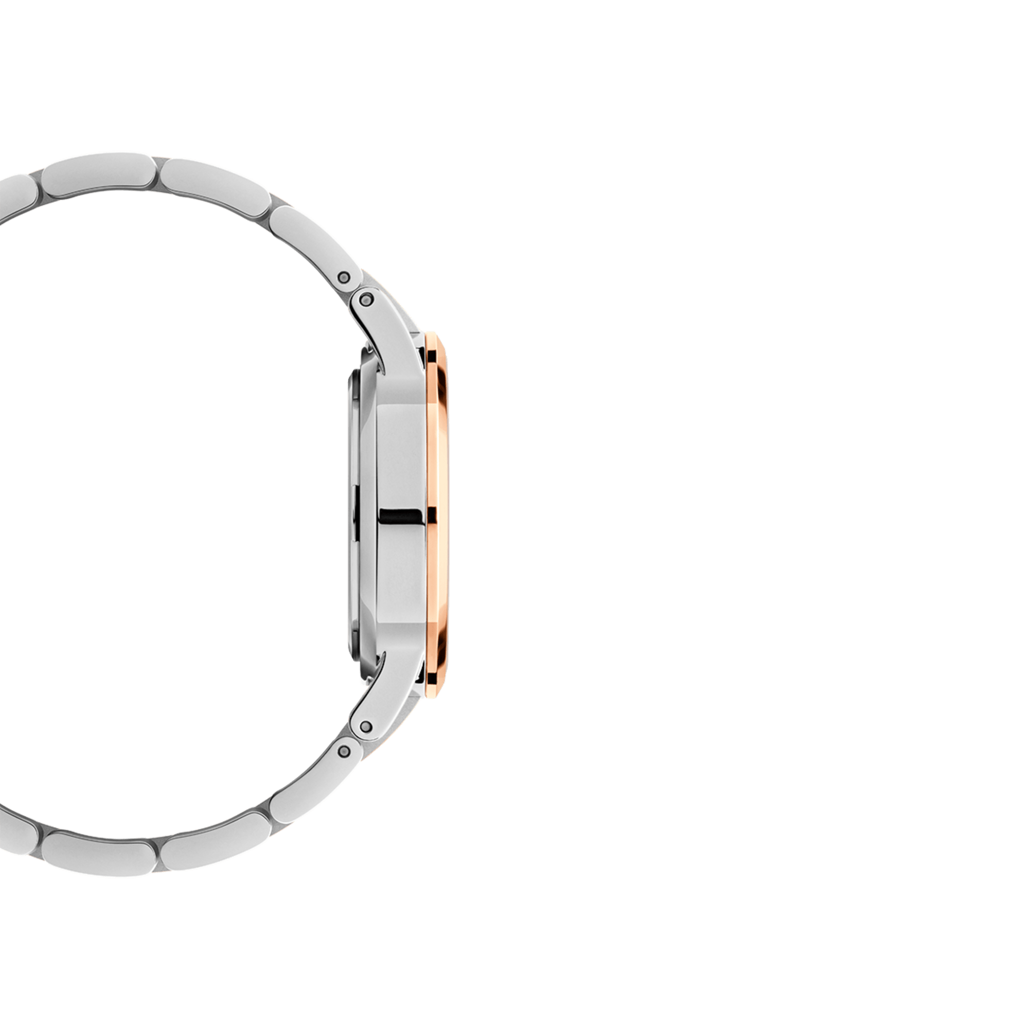 Daniel Wellington Iconic Link Lumine 32 Rose Gold & Silver White Watch