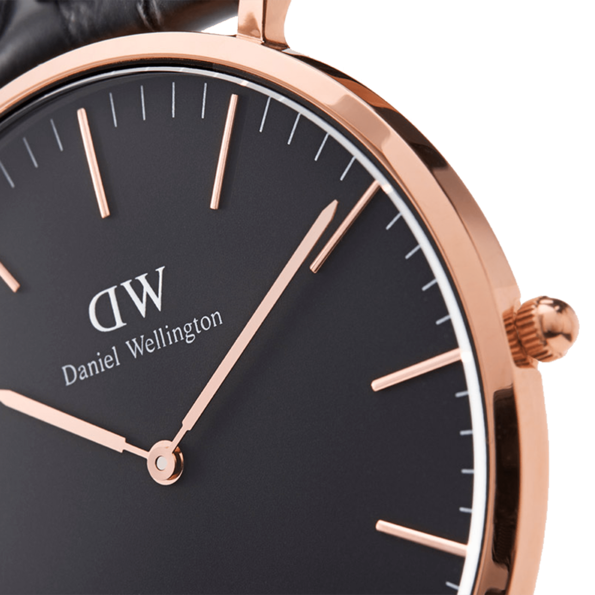 Daniel Wellington Classic 36 Dover Rose Gold & Black Watch