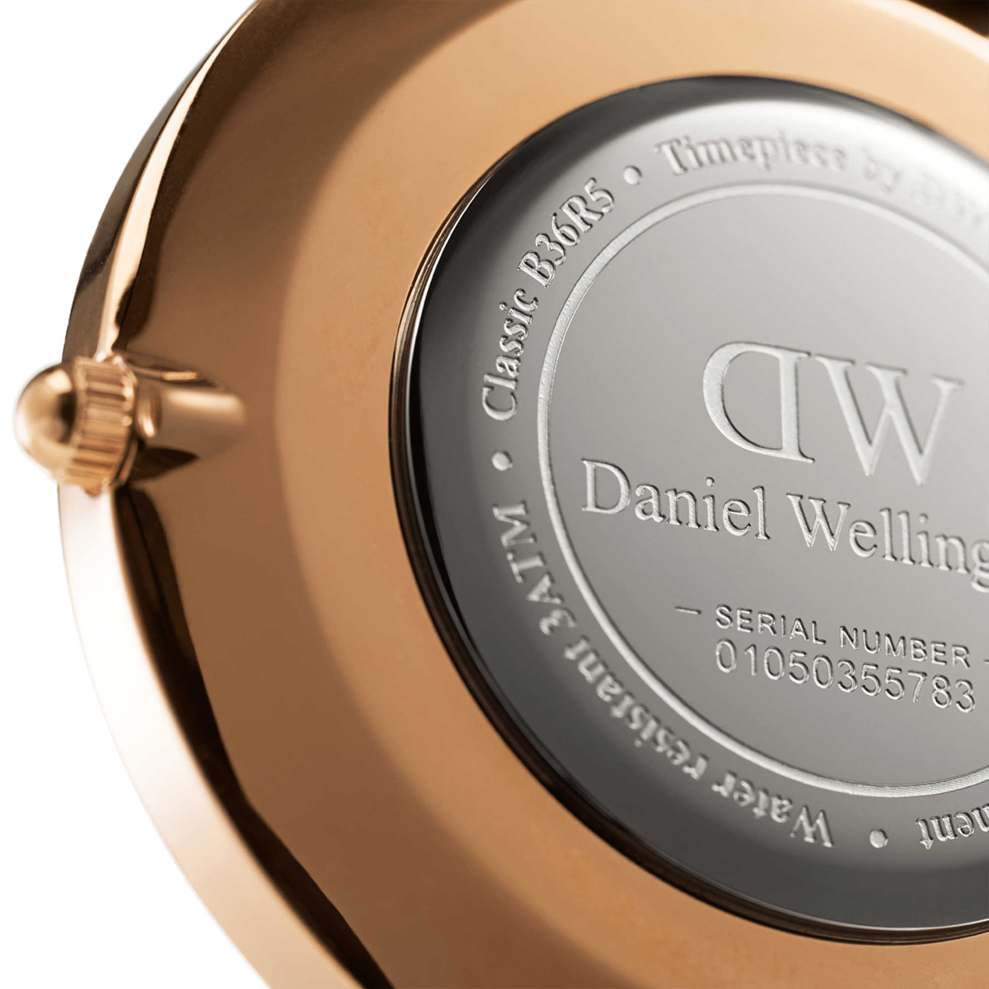 Daniel Wellington Classic 36 Dover Rose Gold & White Watch