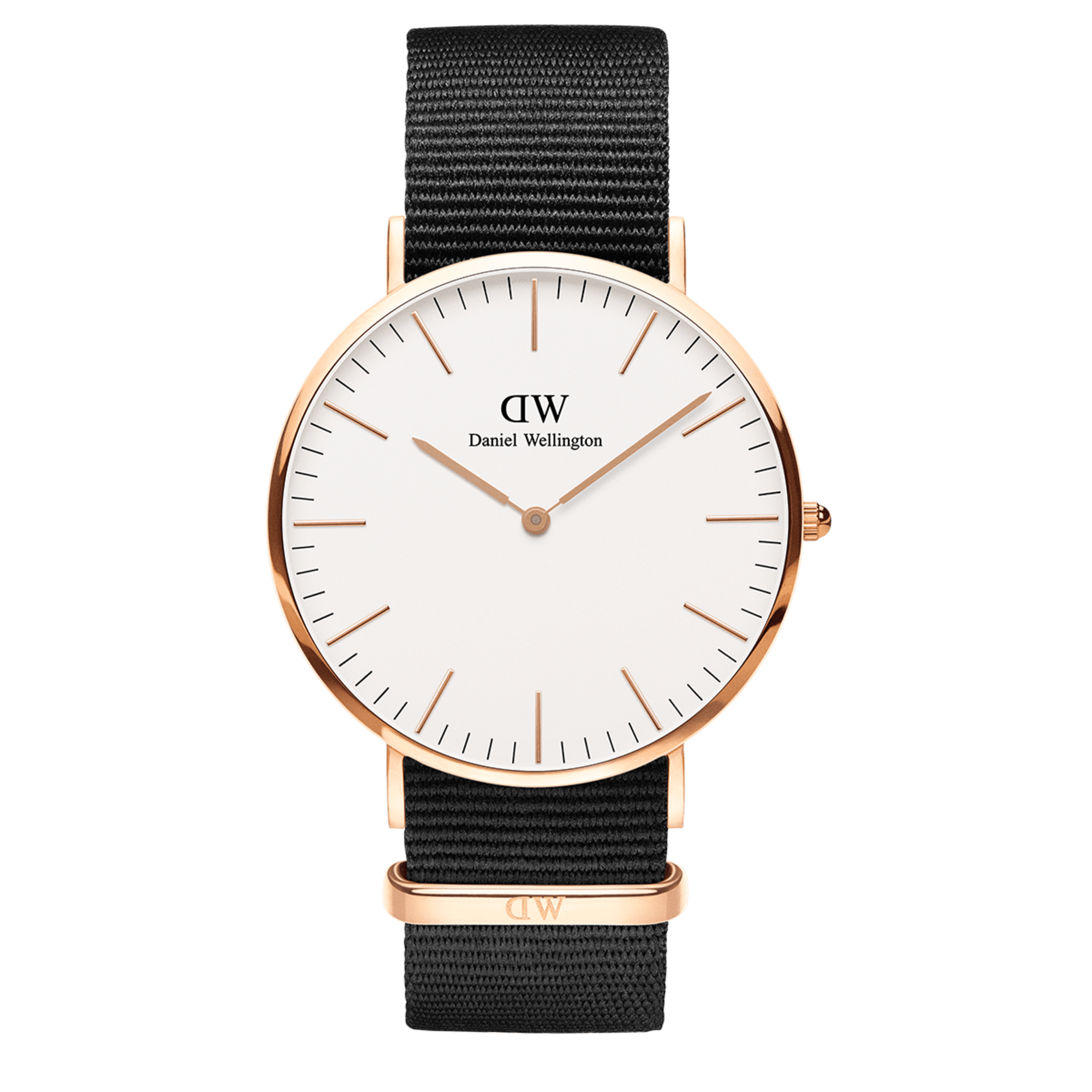 Daniel Wellington Classic 40 Cornwall Rose Gold & White Watch