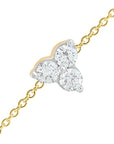 9CT TRE DIAMOND BRACELET