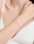 Ania Haie 14kt Gold Beaded Bracelet