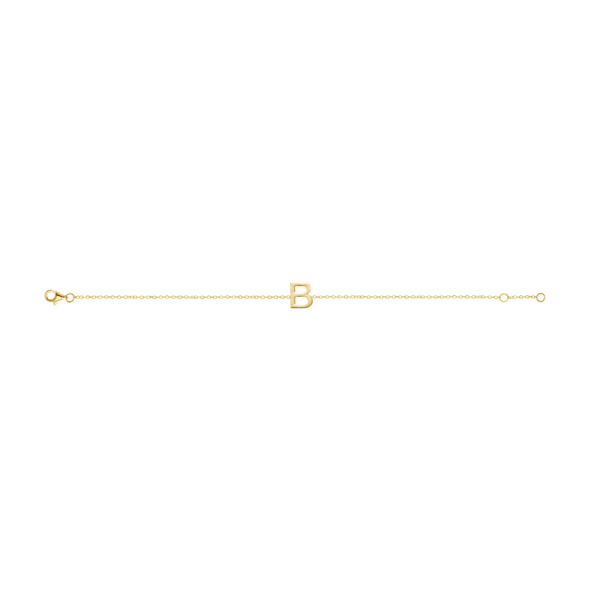 S/S PICCOLA INITIAL BRACELET