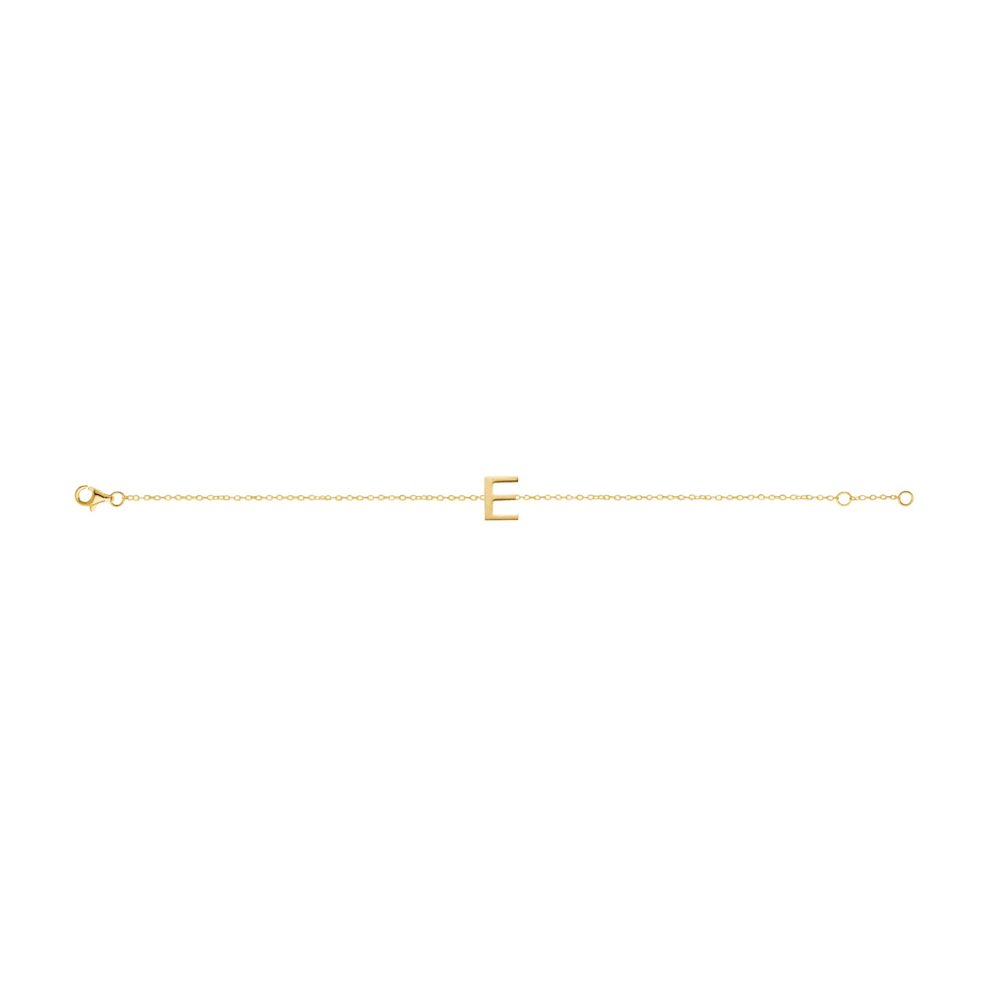 S/S PICCOLA INITIAL BRACELET