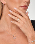 9CT DIAMOND IMOGEN HUGGIE EARRINGS