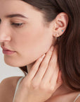 Ania Haie 14kt Gold Mini Hoop Stud Earrings