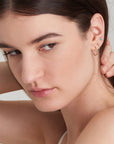 Ania Haie 14kt Gold Mini Hoop Stud Earrings