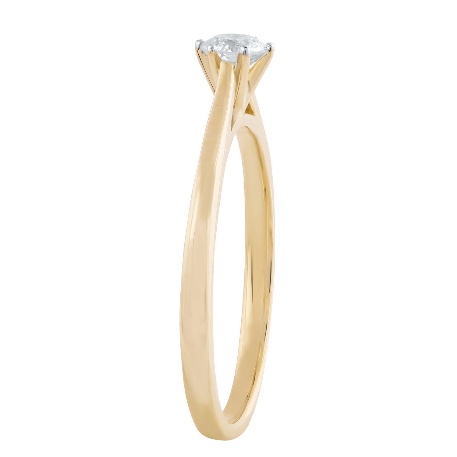 9CT LEONA SOLITAIRE DIAMOND RING