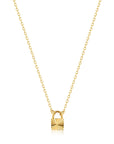 Ania Haie 14kt Gold Padlock Necklace