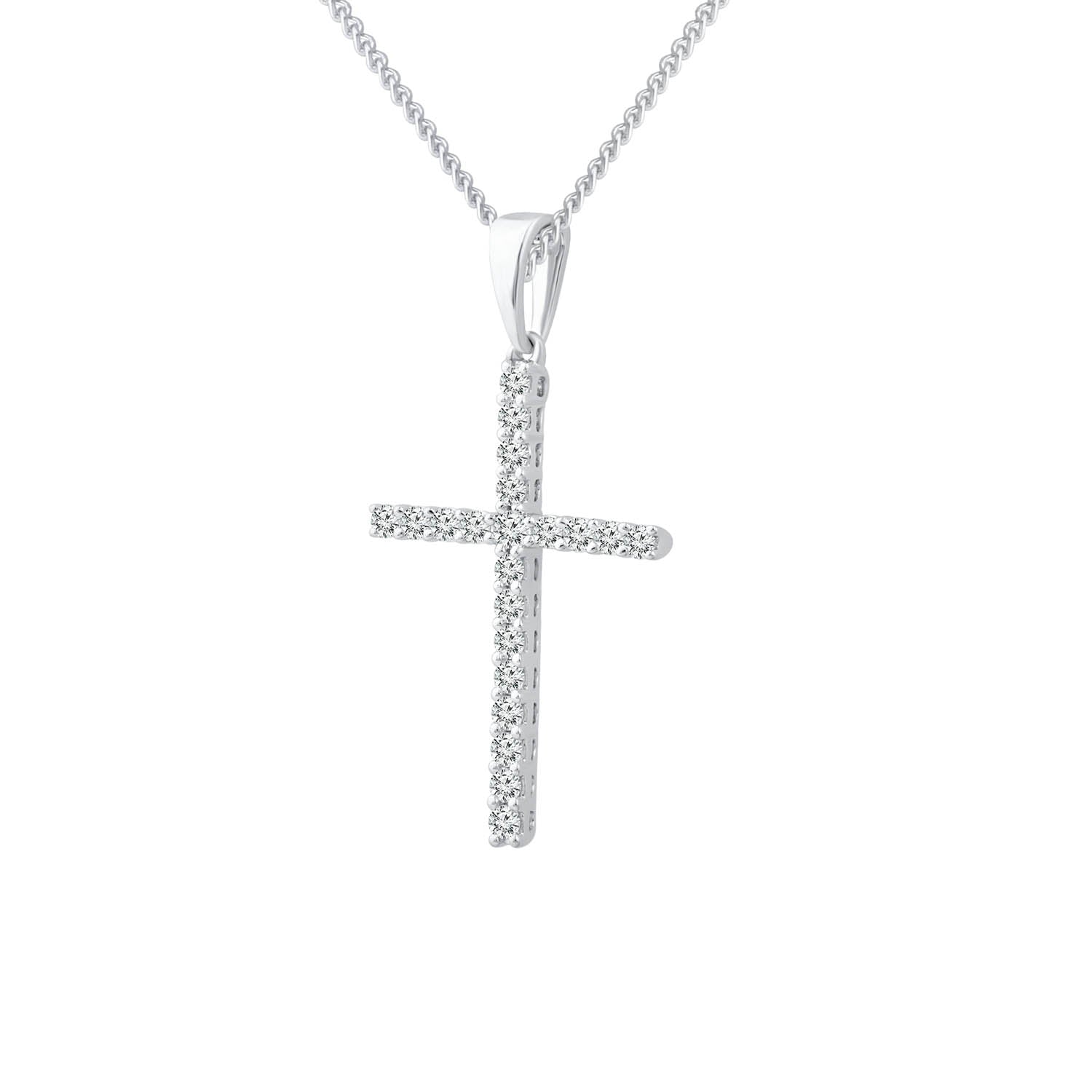9CT PAULA DIAMOND CROSS