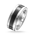 Thomas Sabo Band Ring "Ceramic"