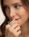 Thomas Sabo Ring "Ethnic Skulls Black"