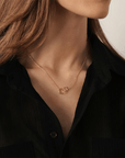 Daniel Wellington Elan Unity Necklace Rose Gold