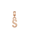 Daniel Wellington Letter Charm Rose Gold