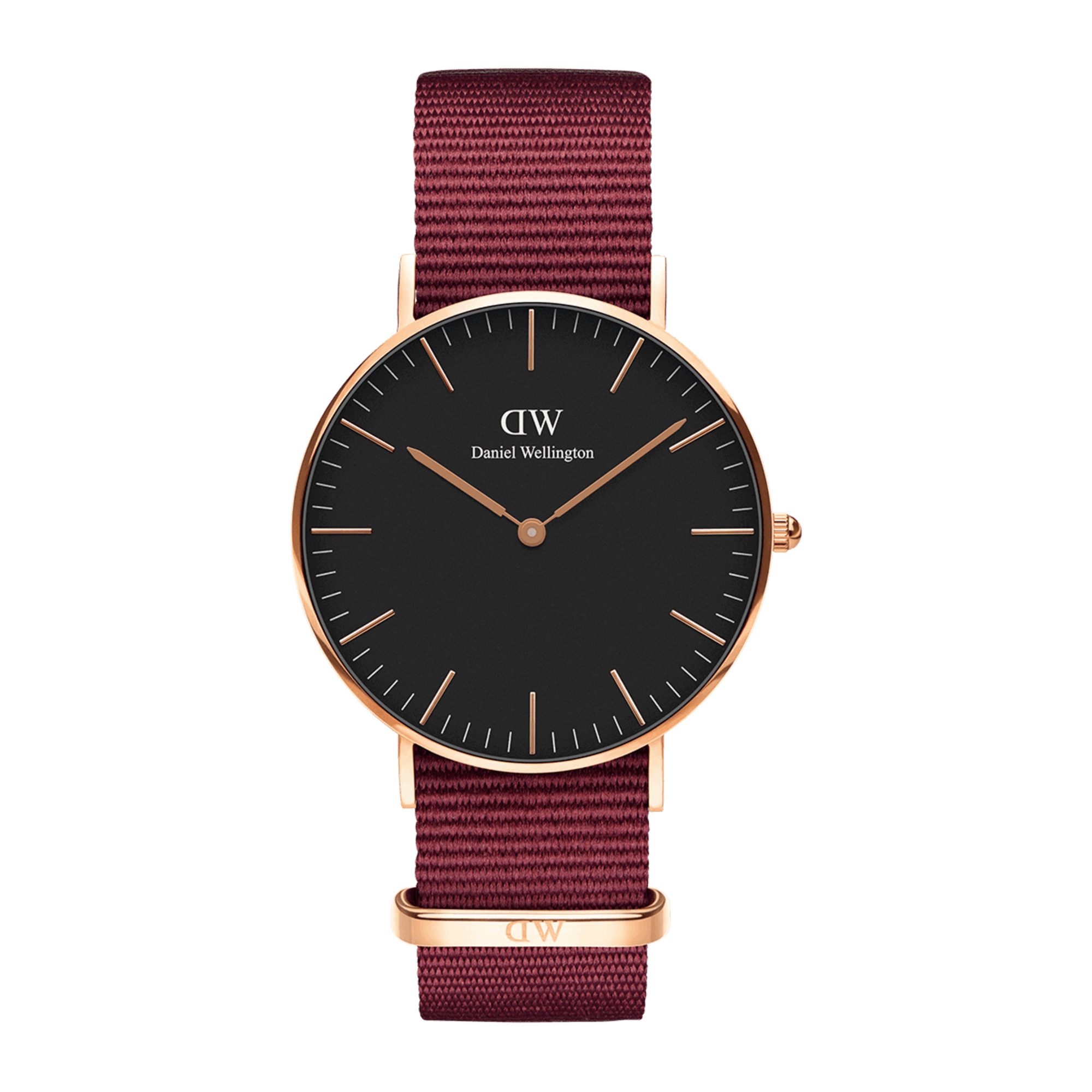 Daniel Wellington Classic 40 Roselyn Rose Gold & Black Watch