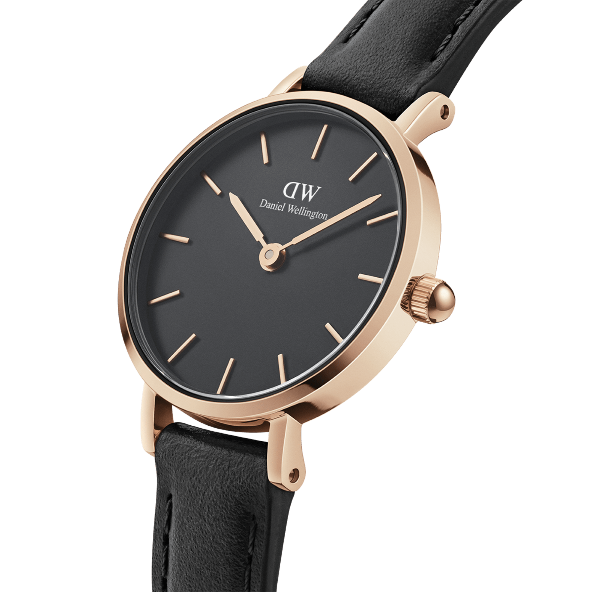 Daniel Wellington Petite 24 Sheffield Rose Gold & Black Watch