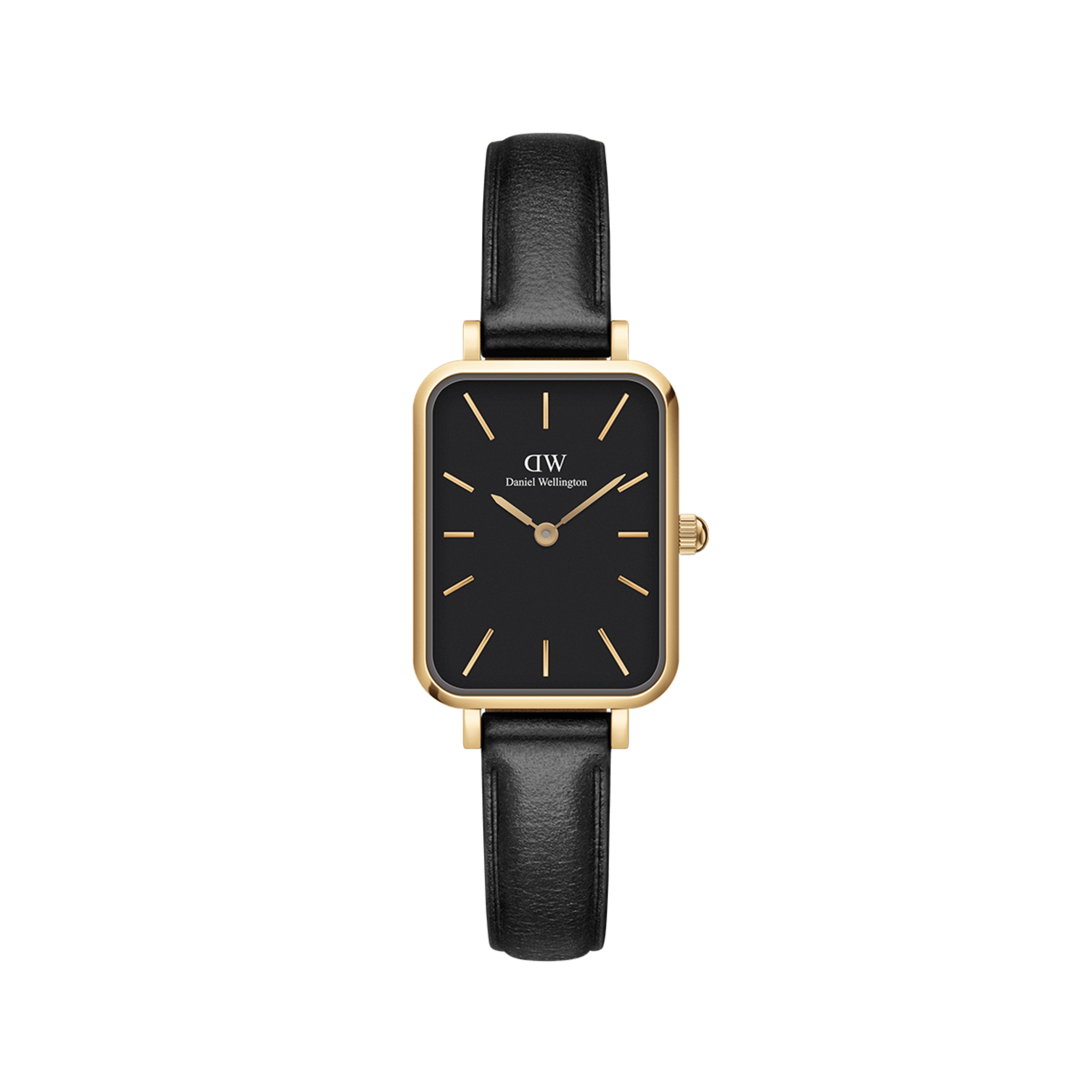 Daniel Wellington Quadro 20X26 Pressed Sheffield Gold & White Watch