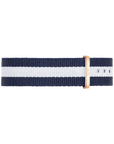 Daniel Wellington Classic 40 Glasgow Rose Gold & White Watch