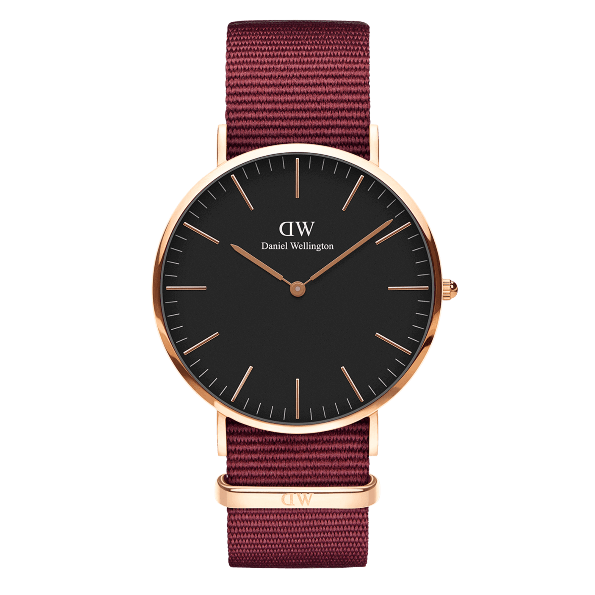 Daniel Wellington Classic 40 Roselyn Rose Gold & Black Watch