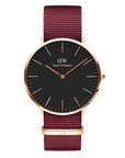 Daniel Wellington Classic 40 Roselyn Rose Gold & Black Watch