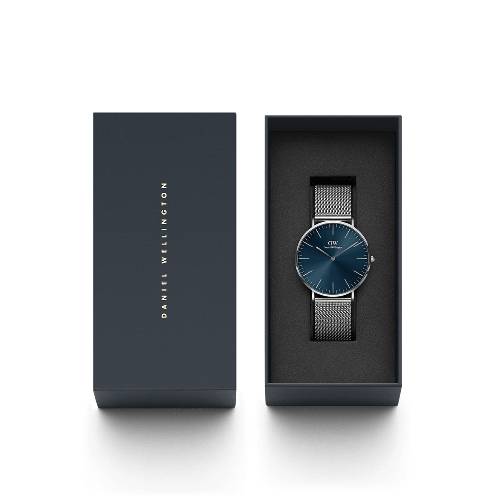 Daniel Wellington Classic 40 Sterling Silver Arctic Watch