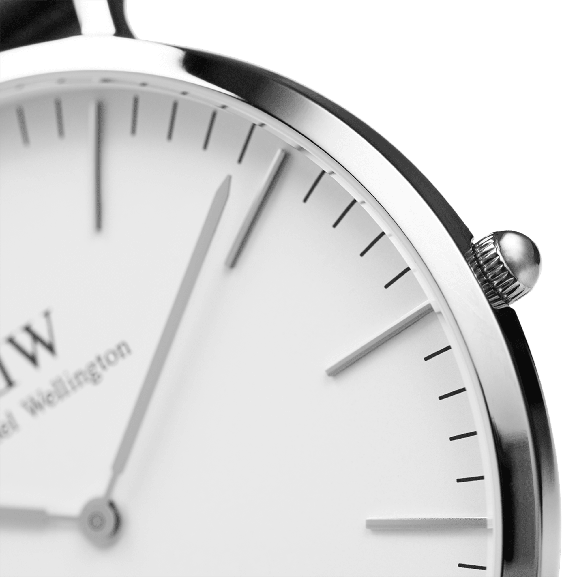Daniel Wellington Classic 40 St Mawes Silver & White Watch