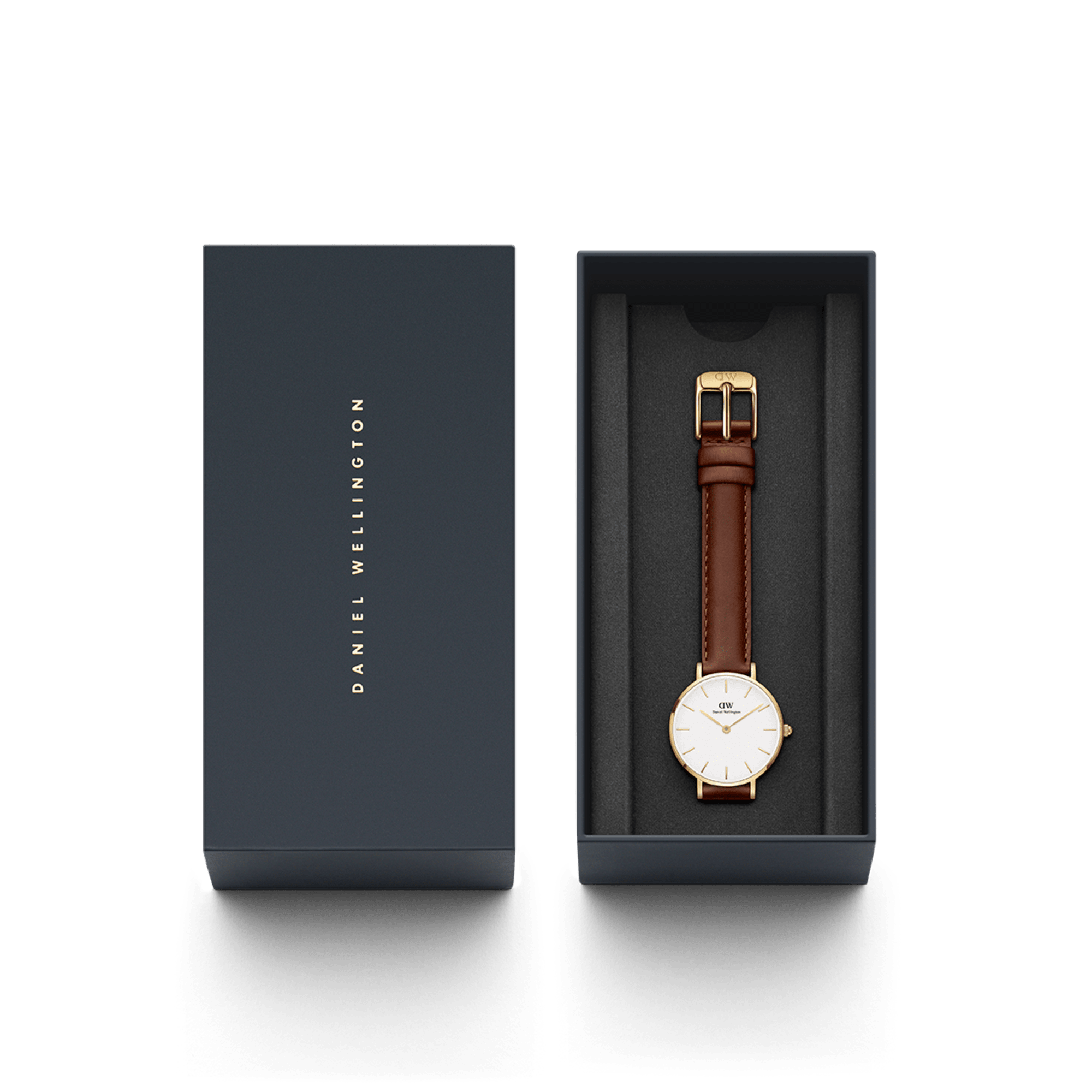 Daniel Wellington Petite 32 St Mawes Gold & White Watch