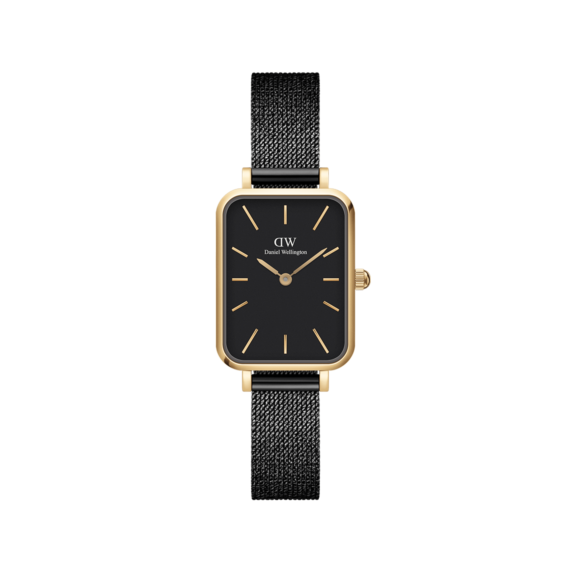 Daniel Wellington Quadro 20X26 Pressed Ashfield Gold & White Watch
