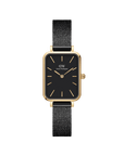 Daniel Wellington Quadro 20X26 Pressed Ashfield Gold & White Watch