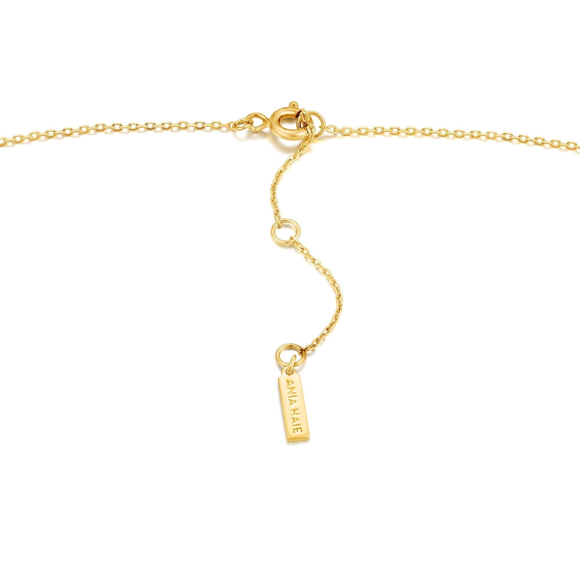 Ania Haie Turquoise Gold Link Necklace