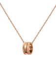 Daniel Wellington Elevation Necklace Rose Gold
