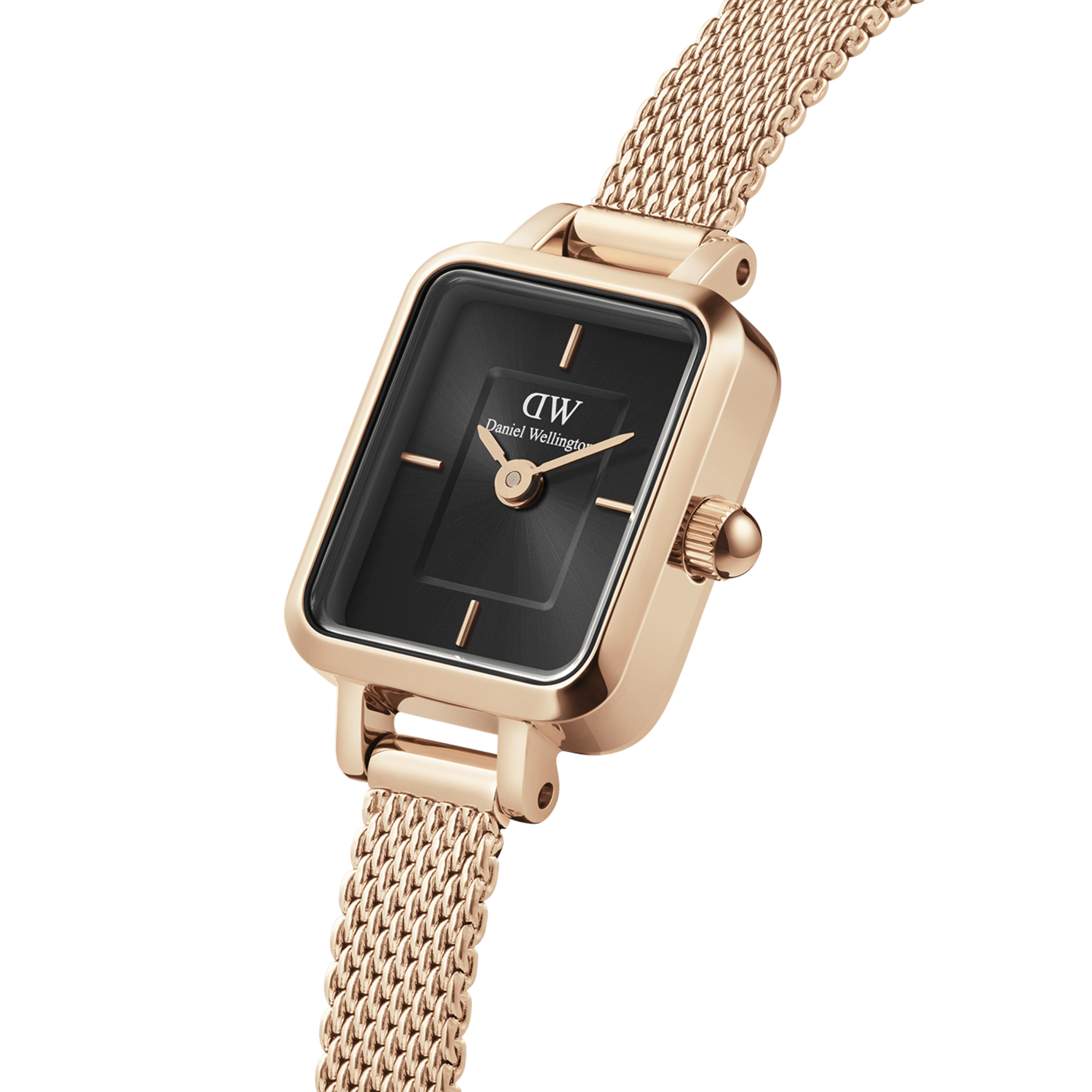 Daniel Wellington Quadro Mini Melrose Onyx Watch