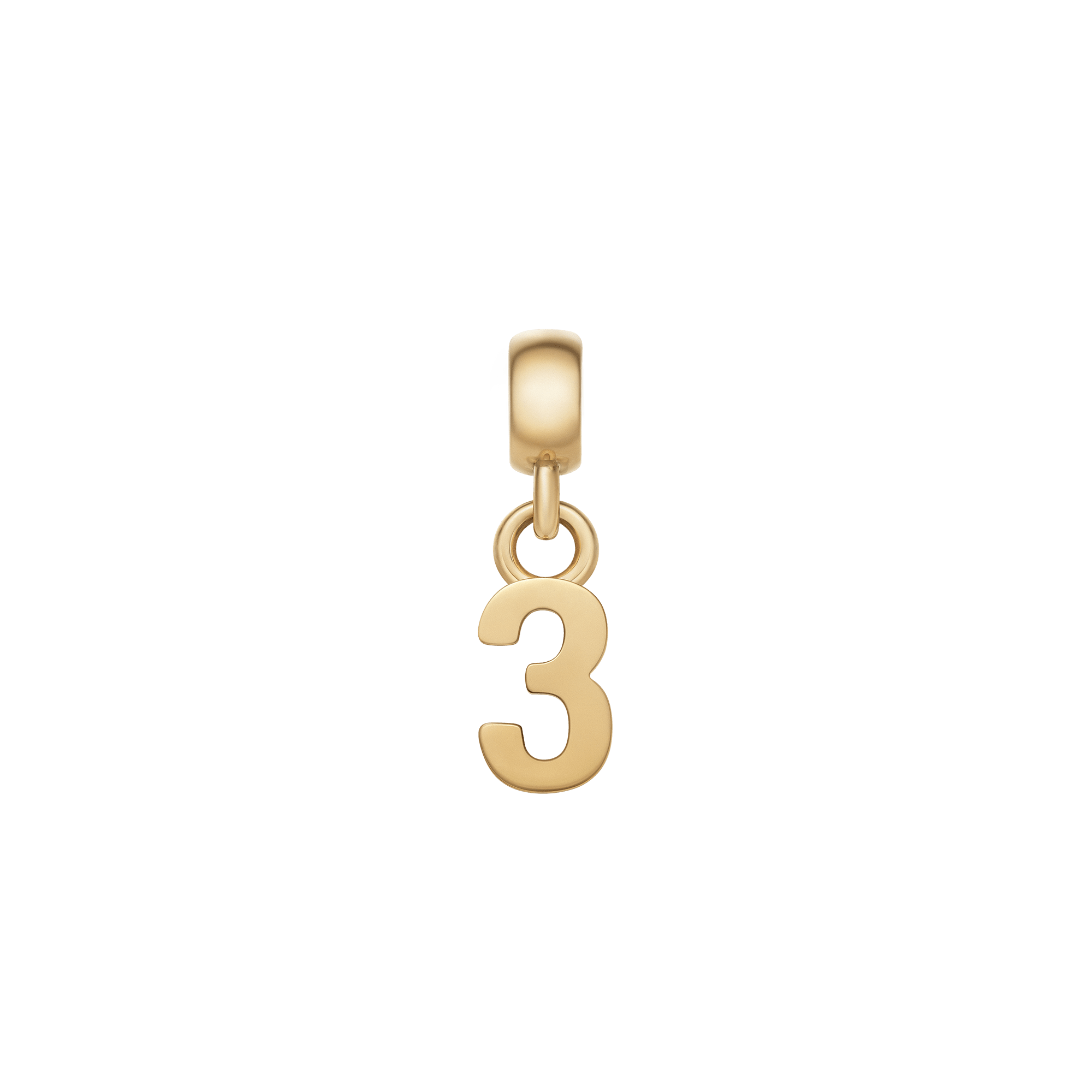 Daniel Wellington Number Charm Gold