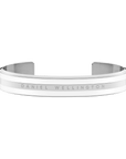 Daniel Wellington Emalie Bracelet Satin White Silver Medium