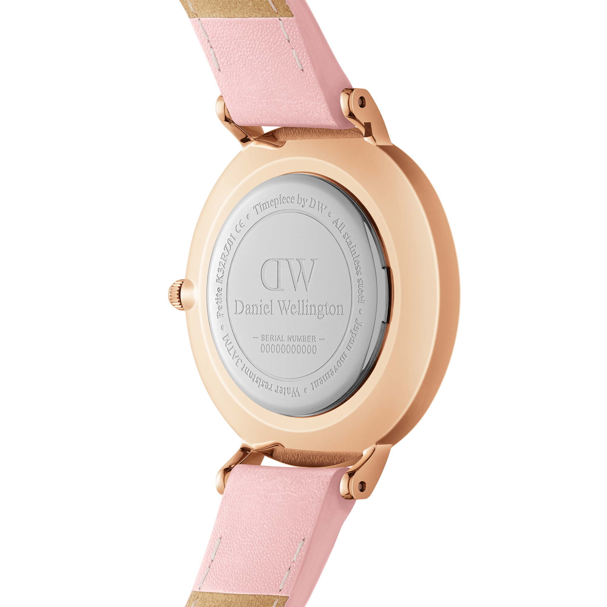 Daniel Wellington Petite 28 Pink Leather & Rose Gold Mother of Pearl Watch