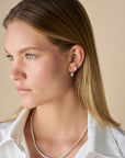 HEIRLOOM 15CT GRADUATED DIAMOND TENNIS NECKLACE- SOLID GOLD