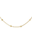 9CT GOLD SATELLITE CHAIN