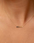 9CT BAR NECKLACE