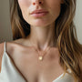 9CT DISC NECKLACE