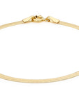 9CT HERRINGBONE BRACELET