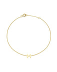 9CT PETITE INITIAL BRACELET