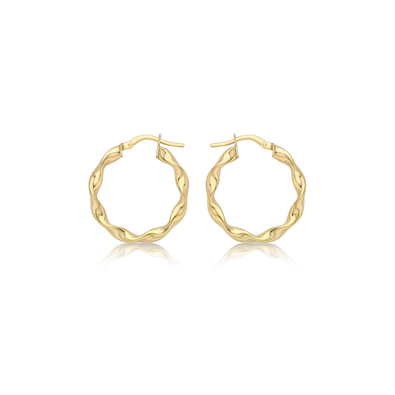 9CT CHARLI HOOP EARRINGS