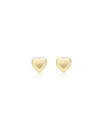 9CT MINI HEART STUDS