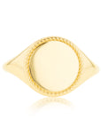 9CT NEVADA SIGNET RING
