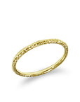 9CT GIA STACKER RING