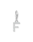 THOMAS SABO Charm Pendant Letter F Silver