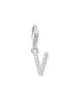 THOMAS SABO Charm Pendant Letter V Silver